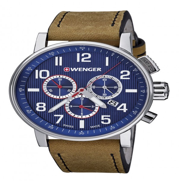 Wenger mens watch Attitude Chrono 01.0343.101