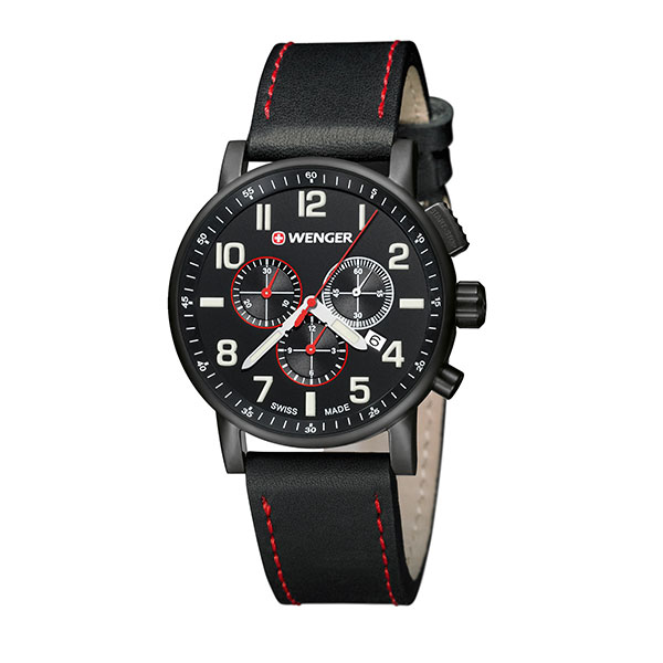 WENGER MENS WATCH ATTITUDE CHRONO 01.0343.104