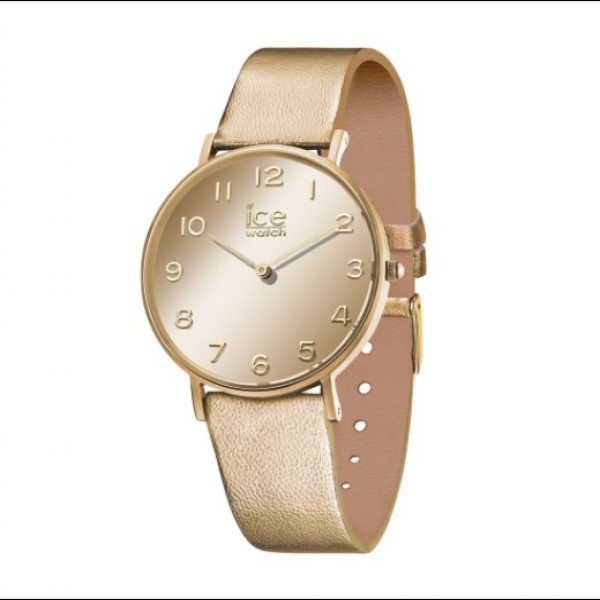 CITY MIRROR GOLD SMALL (S) 014434